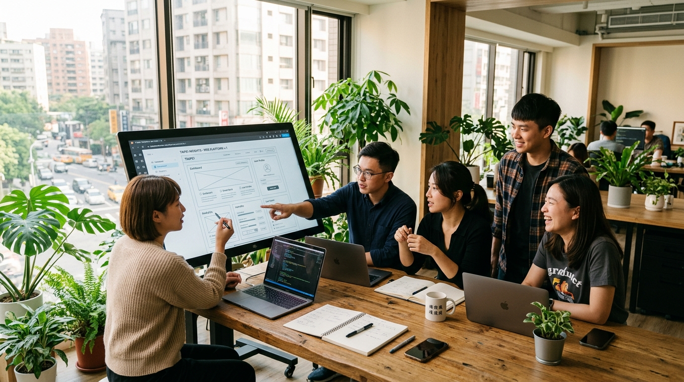 Team Collaboration and UI Wireframing