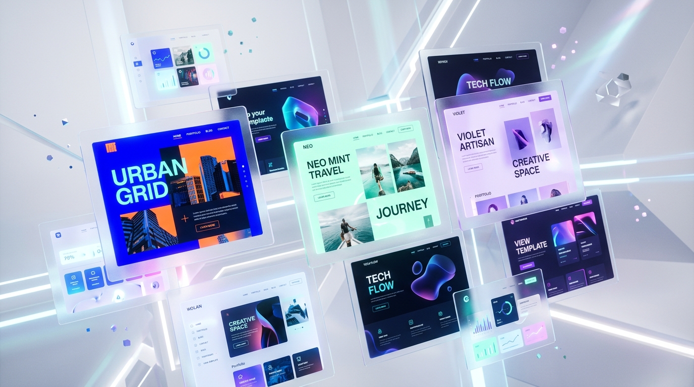 Website Design Portfolio Concepts